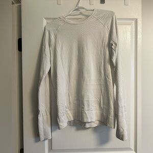 Lululemonn white long sleeve